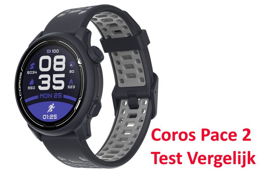 Coros Pace 2 Test - Vergelijk met Garmin 245 en Fitbit Sense